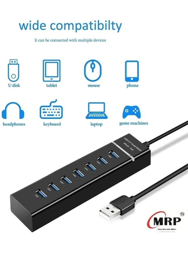 MRPTS 7 USB 3.0 ports 3.0 USB Hub