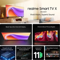 realme 80 cm (32 inch) HD Ready LED Smart Android TV with Android 11 (RMV2205)