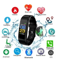 Sunnybuy Fitness Band ID115 Bluetooth Waterproof Body Function Like Step and Calorie Counter, Call Reminder Activity Tracker