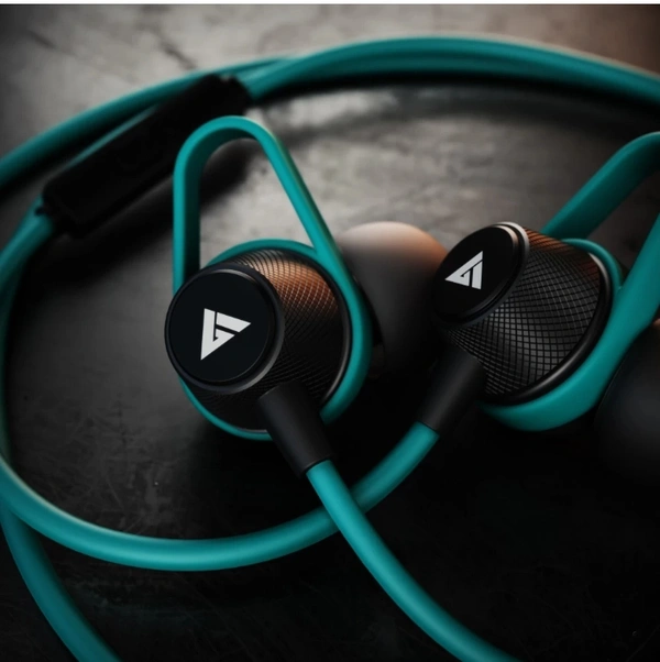 Boult Audio Loop2 with 10mm Drivers, BoomX Rich Bass, In-line Controls, Soft Silicon Snugfit Wired Headset