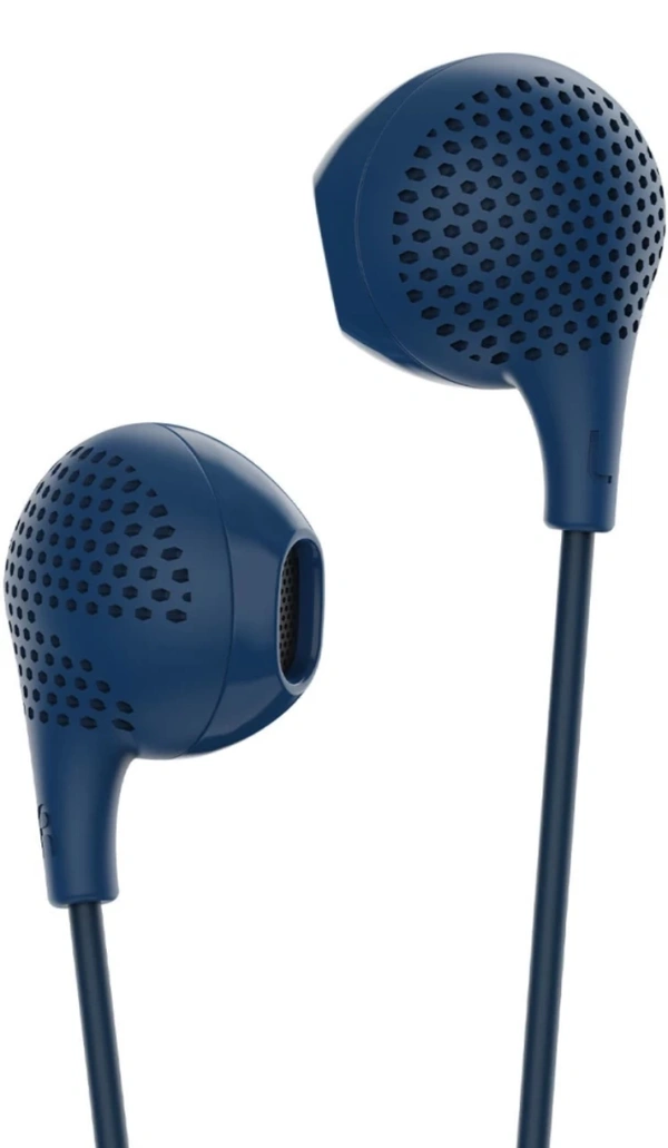 boAt Bassheads 104 Wired Headset (Blue, In the Ear)