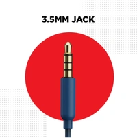 boAt Bassheads 104 Wired Headset (Blue, In the Ear)