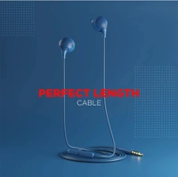 boAt Bassheads 104 Wired Headset (Blue, In the Ear)