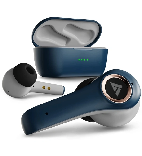 Boult Audio X50 with 40Hr Battery, Quad Mic ENC, 45ms Ultra Low Latency, Made In India, 5.1 Bluetooth Headset