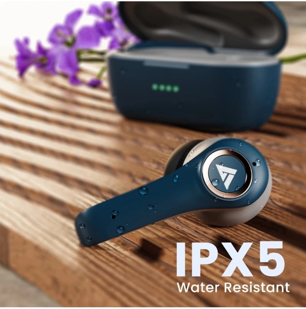 Boult Audio X50 with 40Hr Battery, Quad Mic ENC, 45ms Ultra Low Latency, Made In India, 5.1 Bluetooth Headset