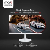 MarQ by Flipkart 22 inch Full HD LED Backlit VA Panel with 2 X 3W Inbuilt Speakers Monitor (22FHDMVQIIHB) (Adaptive Sync, Response Time: 5 ms, 75 Hz Refresh Rate)