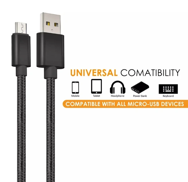 Micro USB Cable, 2.4A Fast Charging Cable