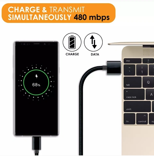 Micro USB Cable, 2.4A Fast Charging Cable