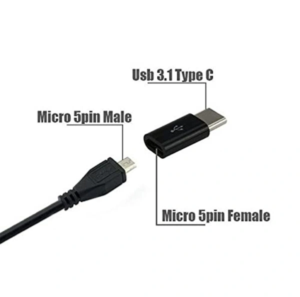 Type-C to Micro USB OTG Adapter