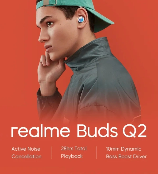 realme Buds Q2 - White
