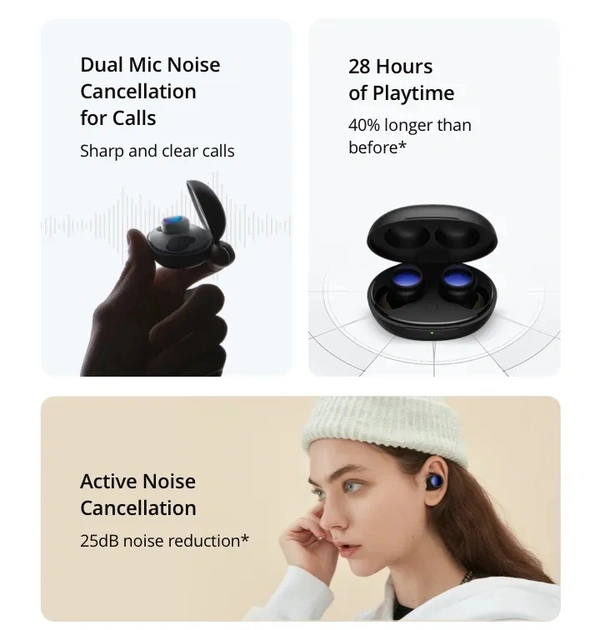 realme Buds Q2 - White