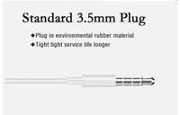 Superior Sound Quality Wired Headset (White, In the Ear)(3 Sets)