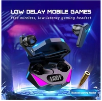 X15 Bluetooth Headset (Black, True Wireless)