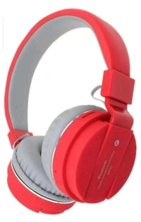 Wireless headphone sh-12 Bluetooth Headset (Red, On the Ear)