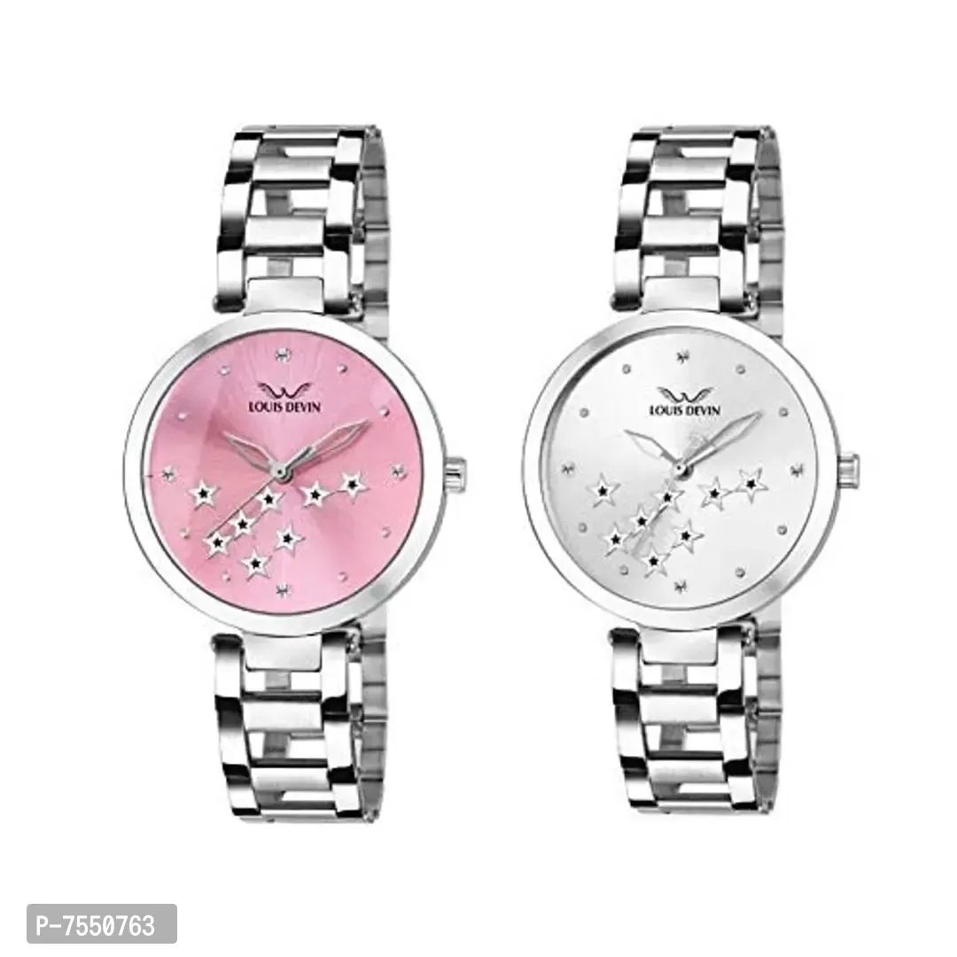 Shunya New Rich Looking Crystal Diamond Cut Glass & Multi Color Dial  Stainless Steel Belt Analog Watch - for Girls : Amazon.in: Fashion