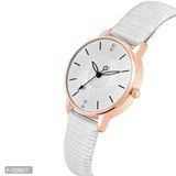 New Trendy Stylish Look Analog Watch For Women and girls - White, Free Delivery