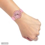 Classy Analog Watches for Women - Pink, Free Delivery