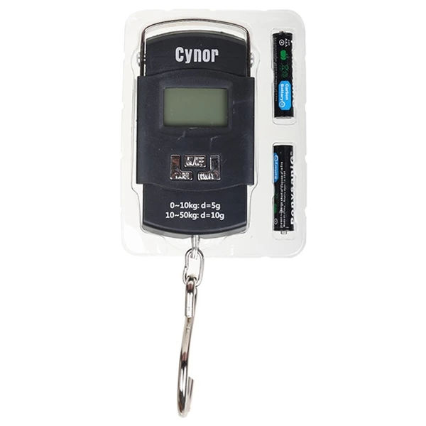 FAIRBIZPS Electronic 50Kgs Digital Luggage Weighing Scale, Digital Hanging Weighing Machine with Stainless Steel Hook, Small And Light Weight Easy To Carry.