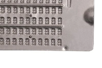 FAIRBIZPS  6-Line 19-Cell Braille Writing Frame for the Blind | Durable & Portable Tool by Advance Engineering Works