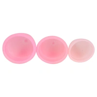 FAIRBIZPS Menstrual Cup Period Cup Reusable Ultra Soft & Flexible Medical Grade Menstrual Cup for Women (Medium) - LARGE AND MEDIUM