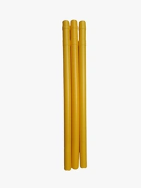 Cricket Stumps with Stand Cricket Kit Plastic Wickets for Cricket Standard Wickets for Cricket Ground, Match, Tournament Stump with Stand & Bails- Fluorescent Green -Plastic Wickets Set  - Standard, yellow