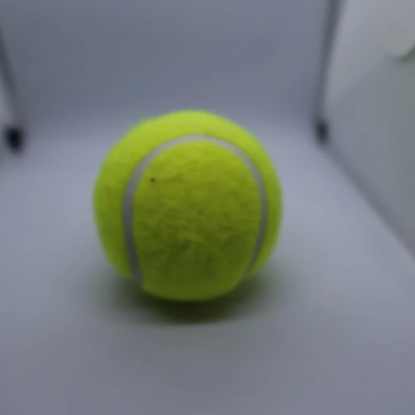 Rubber Cricket Tennis Ball - Standard, Yellow