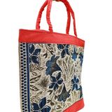Tote Bag | Handcrafted Gift Bag | Eco Friendly Carry Bag | Durable Bags for Women | Cotton Handbags with Zipper - Regular, Multicolor