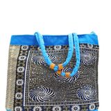 Tote Bag for Women with Zip, Stylish Cotton Handbags, Cotton Tote Bags, Cotton Handle for Shopping, Traveling & Daily Use, Suitable for Men & Women - Regular, Multicolor