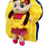 Kids Soft Cartoon Girl School Bag Soft Plush Backpacks Boys Girls Baby for 2 to 5 Years Baby/Boys/Girls Nursery, Preschool, Picnic - Regular