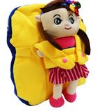 Kids Soft Cartoon Girl School Bag Soft Plush Backpacks Boys Girls Baby for 2 to 5 Years Baby/Boys/Girls Nursery, Preschool, Picnic - Regular