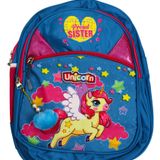 Kids Bag Unicorn School Bag|2 To 5 Years|BOY & Girl Preschool & Nursery Waterproof Plush Bag - 15 inch, Multicolour
