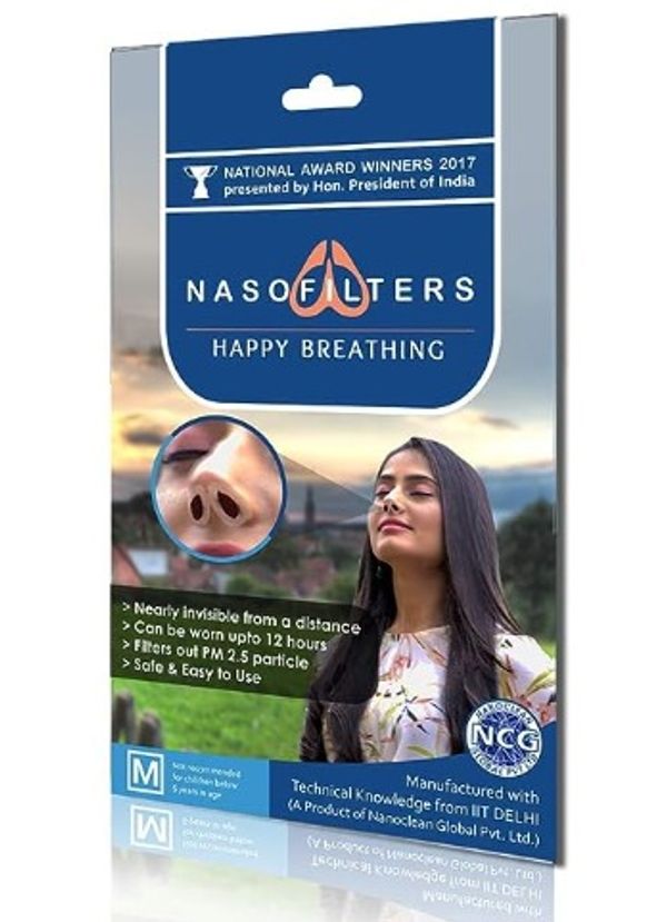 Nanoclean Naso95 | Nasofilters-N95 Grade Nasal Filter