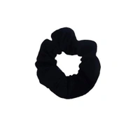 PALAK SAXENA Palak Saxena Hair Scrunchies Ties Pack of 3 for Women and Girls, Black, Brown, Mustard