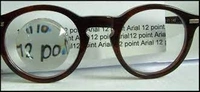 FAIRBIZPS Spectacles Low Vision Aids - +16 D,+20 D, +24D & 28D