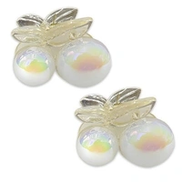 PALAK SAXENA Hair Clips for Women & Girls - Clutches Claw Clip Accessories - Sparkling Pearl Design, Stylish, For wedding fancy clips for Women and Girls- 6 Pcs