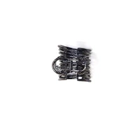 PALAK SAXENA Palak Saxena Women's Shark Hair Clips, Ponytail Claw Clip, Small Metal Hair Clips for Women, Cute Size, Non-Slip Hair Clips for Firm, High Ponytail, Hair Accessories for Teen Girls Long Hair Pack of 3