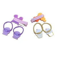 PALAK SAXENA Palak Saxena Baby Rubber Bands | Clips | Rings combo For Baby Girls, Toddler Girls (Tic-Tac & Barrette Hair Pin, Pack of (2 - ‎5 x 3 x 3 cm