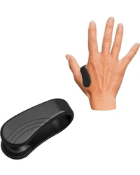 FAIRBIZPS Sugar Control LI4 Acupressure Point Clip | Headache, Migraine &Tension Relief | Light Weight (PACK OF 2) - Black