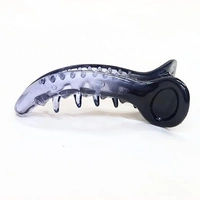 PALAK SAXENA Palak Saxena Medium Banana Hair Clips/Clutchers Size 8 CM/ 3 Inchesh For Women & Girls Colorfull (Pack of 6) - 8 x 3 x 3 Centimeters