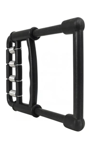 FAIRBIZPS Finger & Hand Grip Exerciser for Physiotherapy | Quality Plastic Fitness Gripper for Strength Training - Black