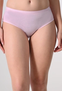 FAIRO STORE Women's Cotton Panties Comfortable Solid Panties Multicolor Panties (Pack of 3) - (L) 90cm