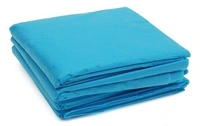 FAIRBIZPS Disposable Non-Woven Bed Sheet for Hospital, Hotel, Spa and Beauty Parlor (Blue, 70 x 78 Inch/180 x 200 cm) (Pack of 10) - 180x200 cm, Blue