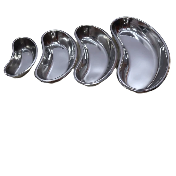 FAIRBIZPS Fairbizps Stainless Steel Kidney Tray Set - 6" (150 mm), 8" (200 mm), 10" (250 mm), 12" (300 mm) (Set of 4 Pcs) - 6,8,10 and 12 inch