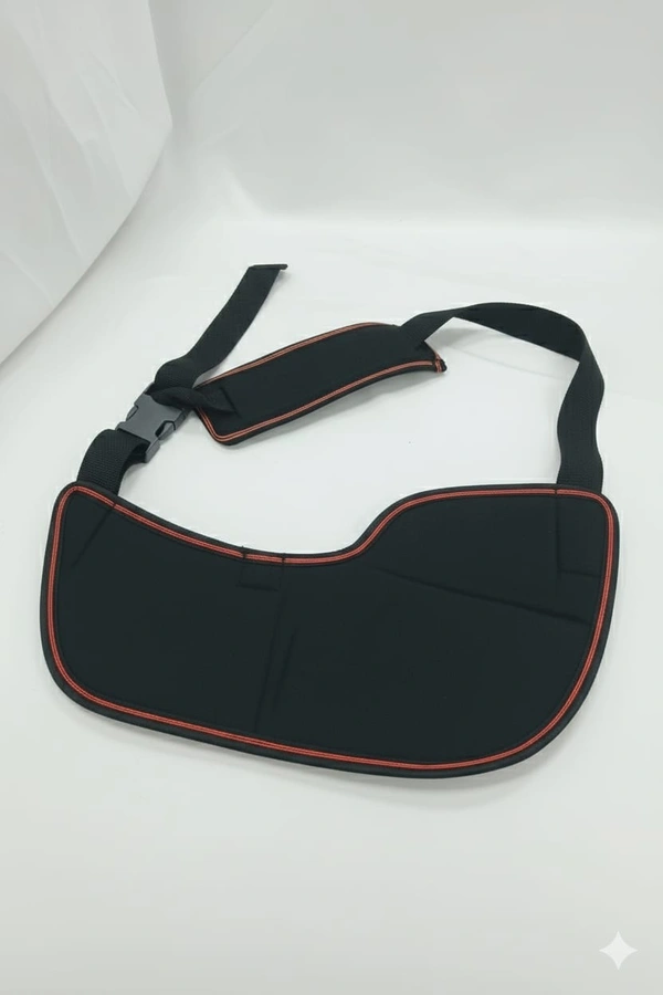 FAIRBIZPS Pediatric Arm Sling for Kids – Adjustable, Lightweight Support for Arm, Wrist, and Elbow Injuries with Soft Shoulder Strap for All-Day Comfort - Black