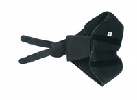 FAIRBIZPS Adjustable Supportive Hernia Belt for Men | Double-Sided Inguinal Pain Relief Strap - Large, Black