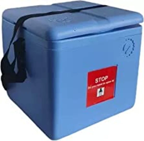 FAIRBIZPS Freeze Free Vaccine Carrier Box (2.90 Ltr.) Large | Portable Vaccine Storage Box for Safe Transportation of Vaccines During Immunization Activities