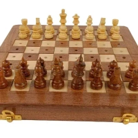 Travel Chess Set for The Blind or Those with Low Vision - Standard