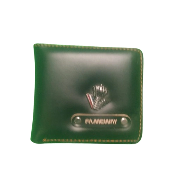 Men’s Leather-Look Rexine Wallet - mix