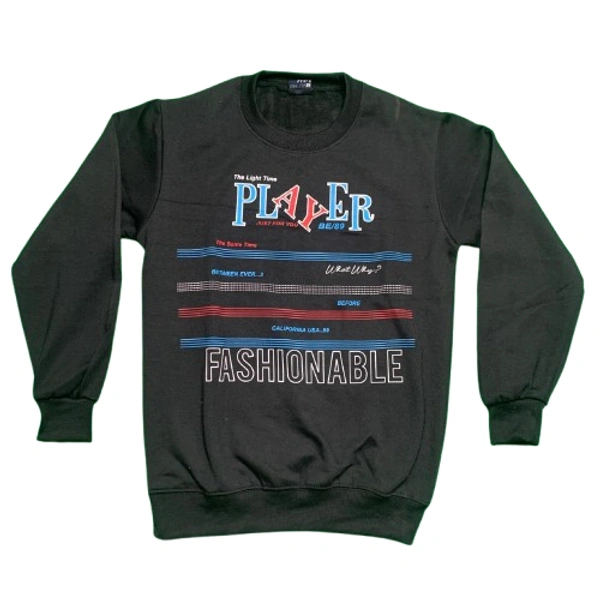 Kids Winter Glow T Shirt - 36, Black
