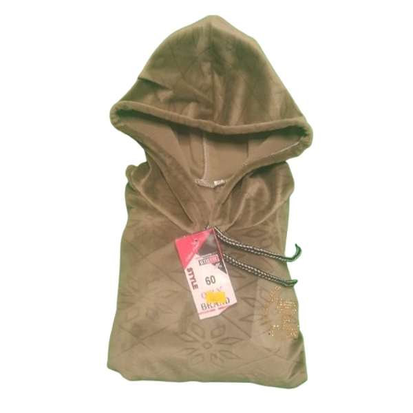 Girls Hoodie Winter 2 Piece Set - 4 to 5 years, Driftwood